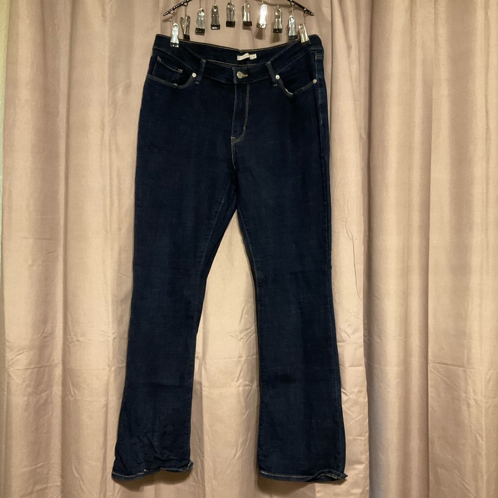 Levi's Blue Boot Cut Jeans Classic Denim